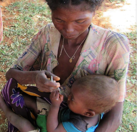 Février 2020: Spiruline offerte pour lutter contre la malnutrition